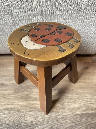 Children wooden stool - wooden,