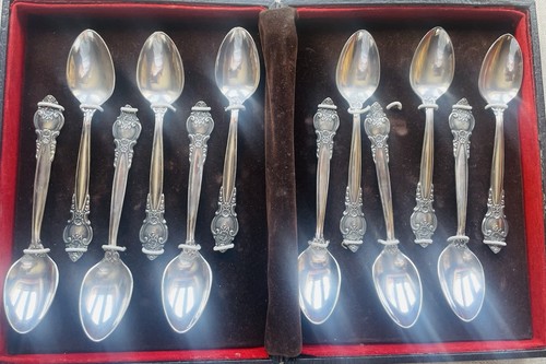 Antique german silver - 12,