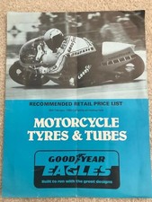 Kenny Roberts Goodyear Tyres Brochure Yamaha  YZR500 Racing  Motorcycle  bike
