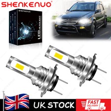 For Benz M ML W163 1998-2005 2x H7 LED Headlights Bulbs Dip/Low Beam 6000K White