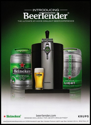 Heineken beer print 2008 - heineken,