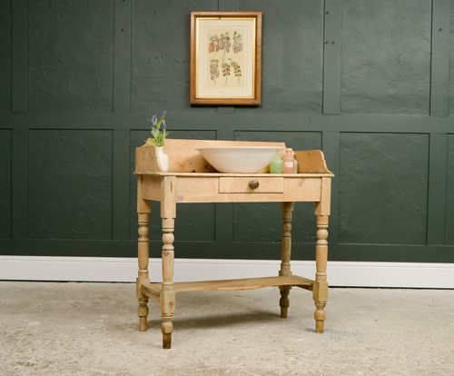 Victorian pine washstand - victorian,