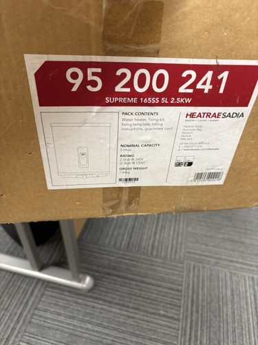 Heatrae sadia supreme 165ss - 165ss, 5l