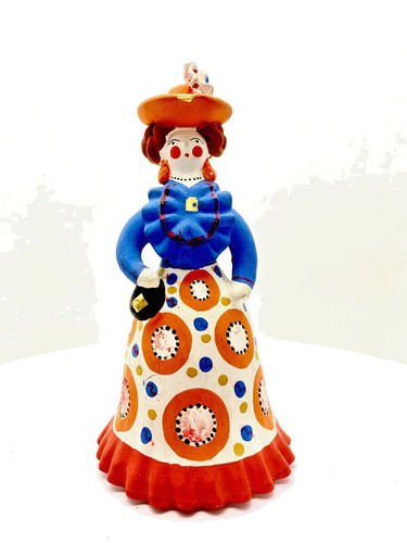 1985 vintage dymkovo lady folk - 1985,