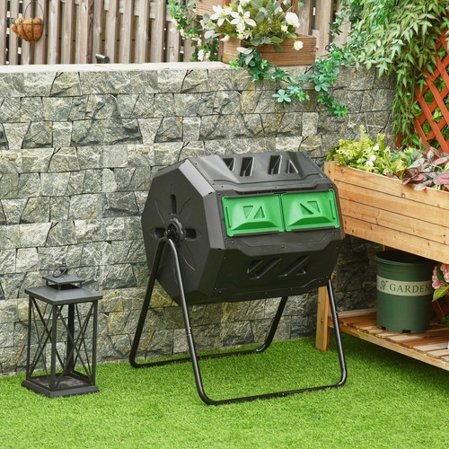 160l rotating garden compost - 160l,