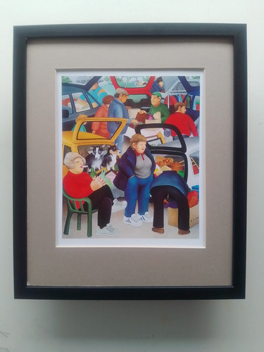 Beryl cook print car boot - beryl,