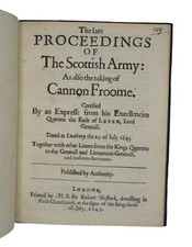1645 CROMWELL'S SCOTS CAPTURE