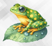 Poison Dart Frog Wall vinyl