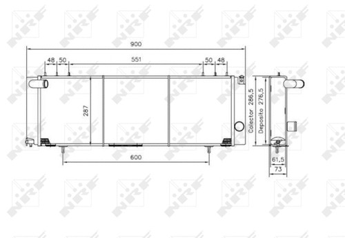 Radiator engine cooling fits - engine,