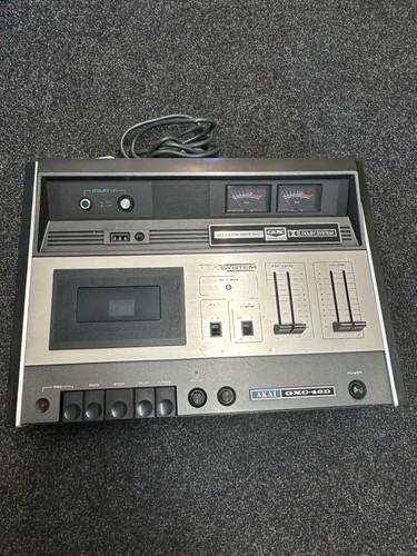 Akai gxc 46d vintage cassette - akai,