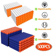 Refill Darts Soft Foam Bullet Darts for N-erf Series Kid Toy Gun Darts UK
