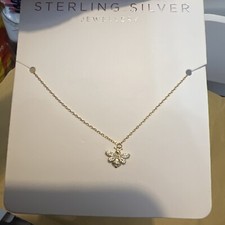 Sterling Silver Bee Necklace