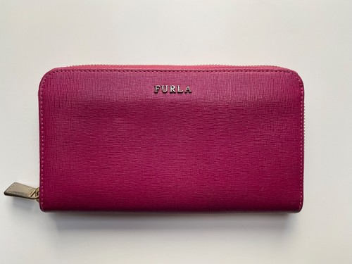 Furla pink leather - pink,