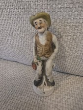 Vtg Old Man Farmer Figurine