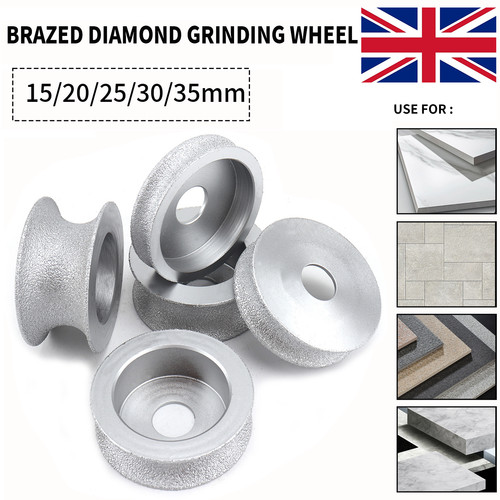 75mm vacuum brazed - brazed, diamond