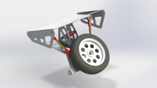 Tamiya wild one - wild, spoiler