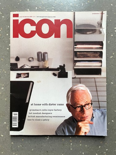 Rare icon magazine issue - icon,