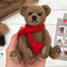 Needle Felting Kit - Teddy