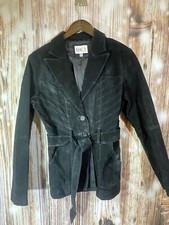 Helium Rough Black Leather