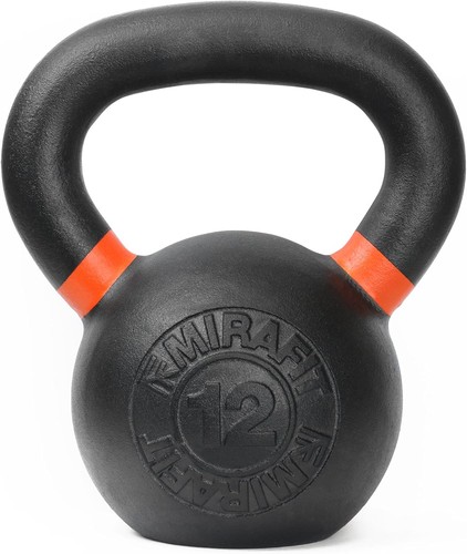 Mirafit cast iron kettlebell - cast,