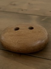 Wooden Wonders Ltd Wood Turned Tactile Polished Pebble Paper Weight Pen Holder 