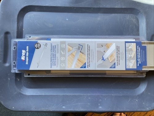 New kreg straight edge guide - new,