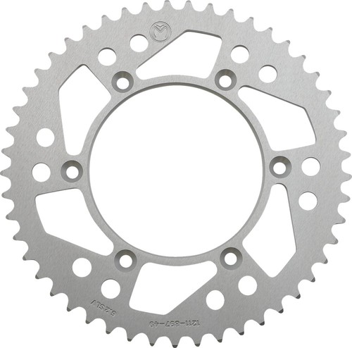 Rear aluminum sprocket - rear, for