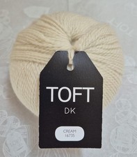 Toft DK Yarn 100g, Cream 16735