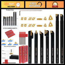 21 PCS Indexable Lathe Tool