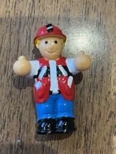 Vintage WOW Toys construction worker builder handy man mechanic Figure