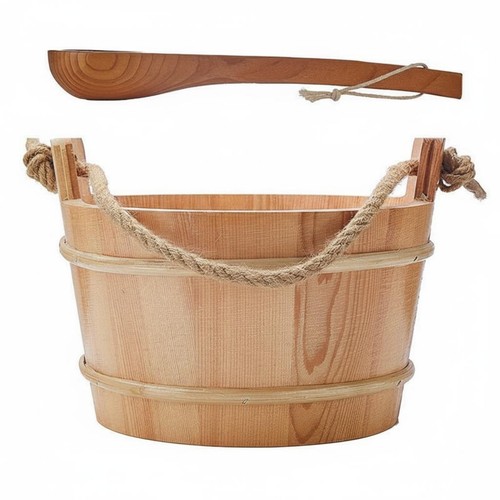 Wooden sauna pail deep - sauna,
