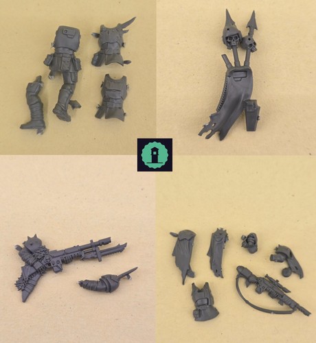 Traitor guardsmen squad bits - squad,