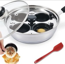 4 Egg Poacher Set Essentials