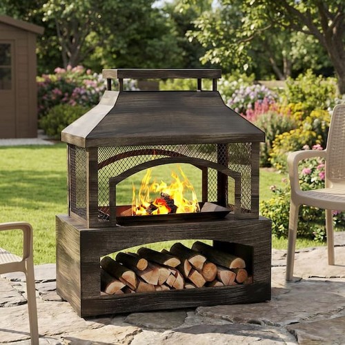 Steel outdoor wood - 37,