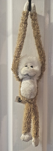 Plush hanging monkey 40cm - plush,