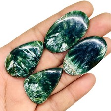 4 Pcs Natural Seraphinite