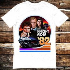 Knight Rider Kitt 2000 Micheal Knight TV Series 80's Retro Car T Shirt 6055
