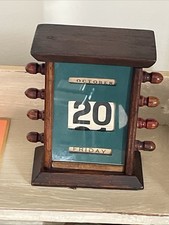 Antique Wooden Perpetual