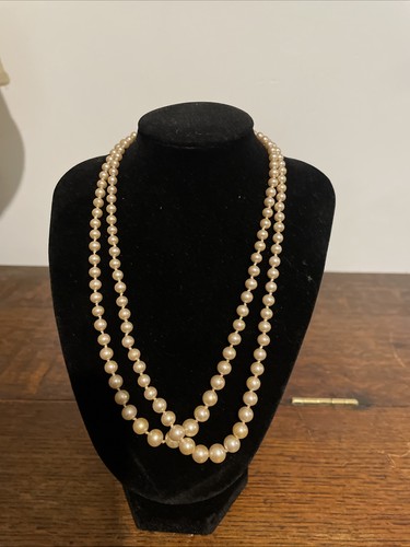 Vintage silver lotus pearls - silver,
