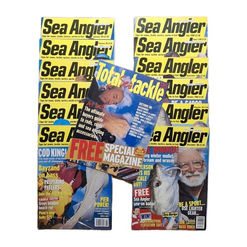 Sea angler magazine complete - magazine,