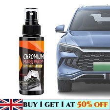 Car Chrome Cleaner And Polish Removes Stains Spray Metal Polish Chrome Restorer