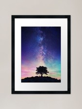 Galaxy Watching From A Lonely