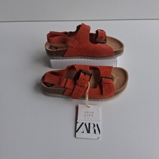 ZARA Leather /Suede/ Orange