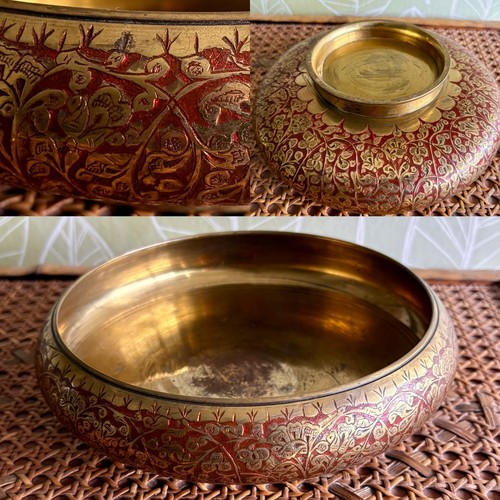 Indian kashmir brass - kashmir,