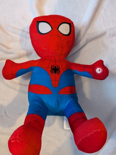 Spiderman talking teddy plush - spiderman,