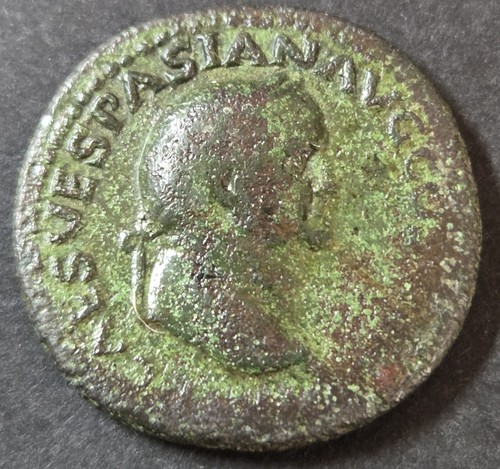 Genuine vespasian copper - a,