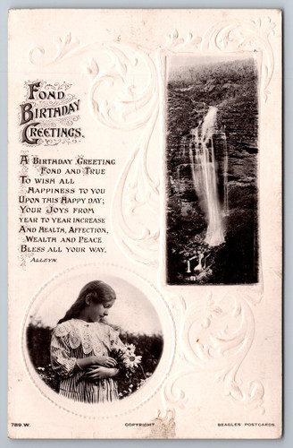 Fond birthday greetings - birthday,