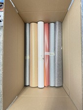 Glitter fabric  vinyl – Mixed Colours & Sizes (Used / Part Rolls)