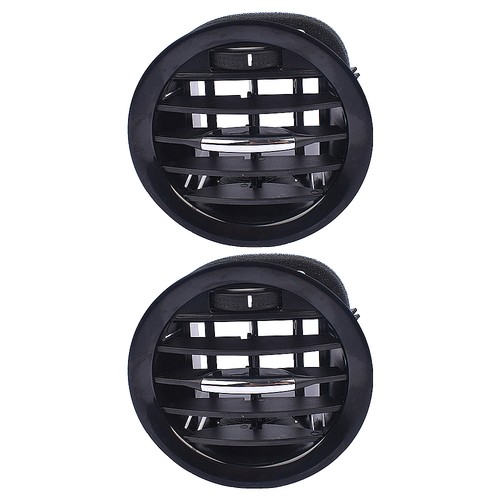 Pair black air vents - pair,
