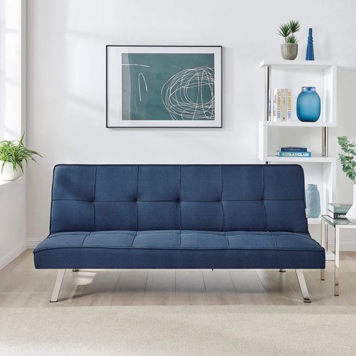 Navy blue sofa - sofa, bed